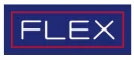 FLEX様のロゴ